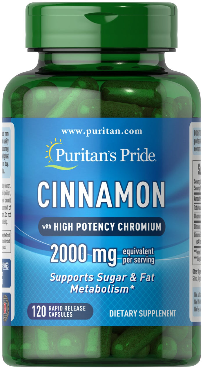 Puritan'S Pride Chromium Picolinate 200 Mcg -100 Tablets