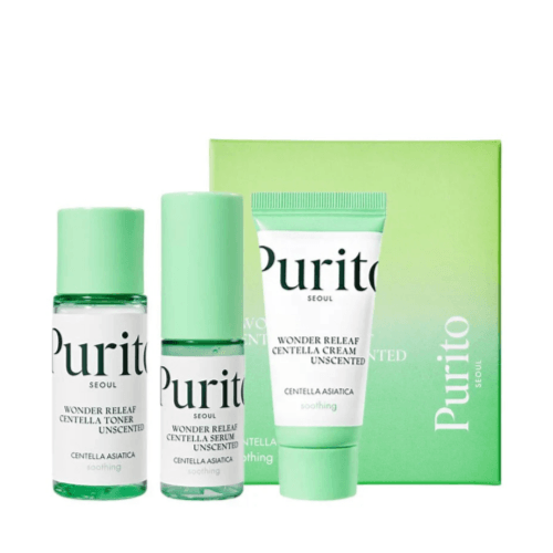 Purito Seoul Wonder Releaf Centella Mini Kit Unscented