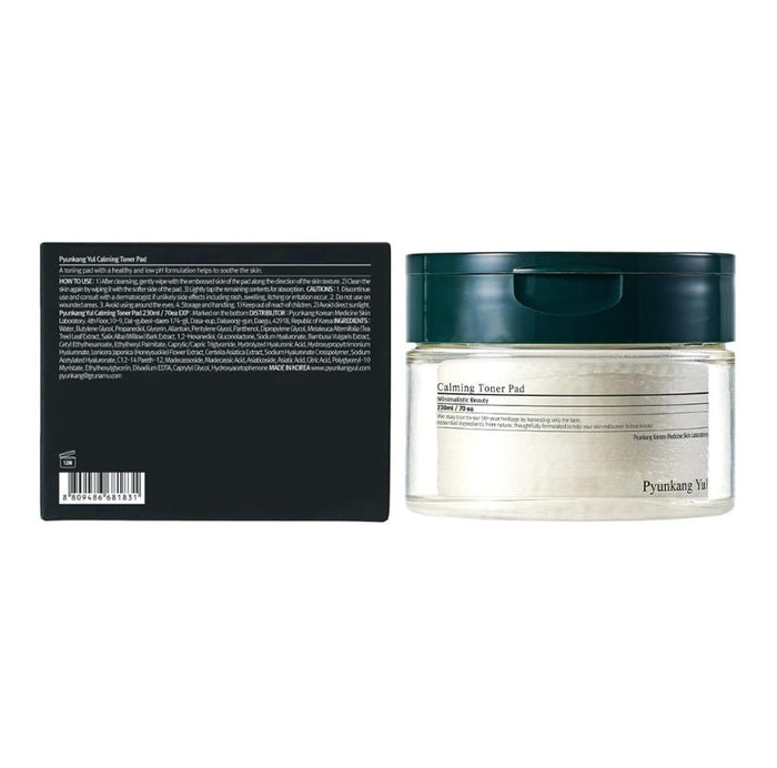 Pyunkang Yul Calming Toner Pad 7.7 fl. oz. / 230ml / 70ea