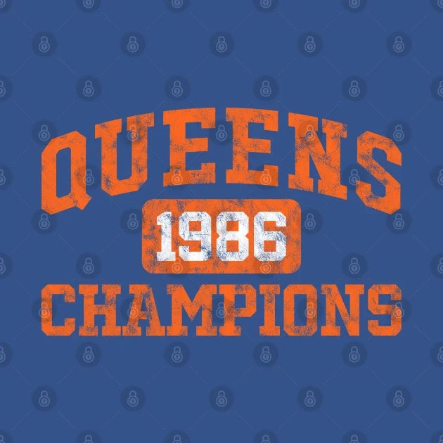 Queens 1986 Champions T-Shirt
