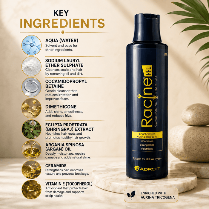 Racine Pro Conditioning Shampoo - Cosmosentials