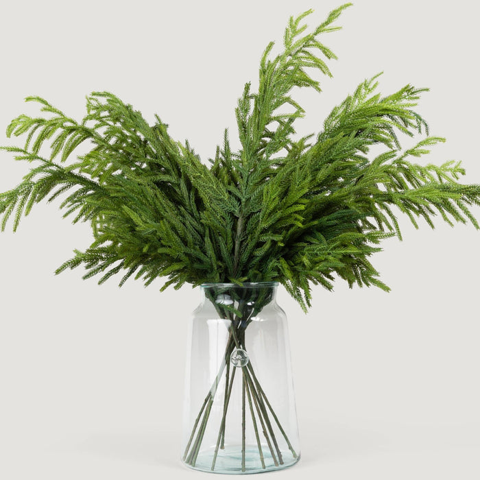 Real Touch Norfolk Pine Branch