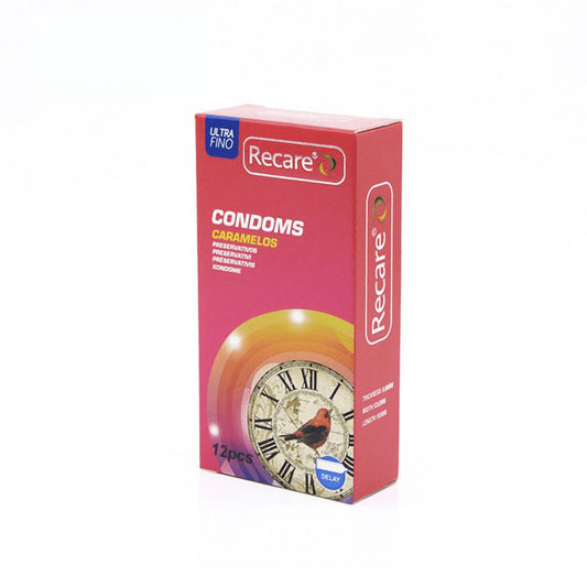 Recare Caramelos Condoms, 12 Condoms - Makkah Pharmacy