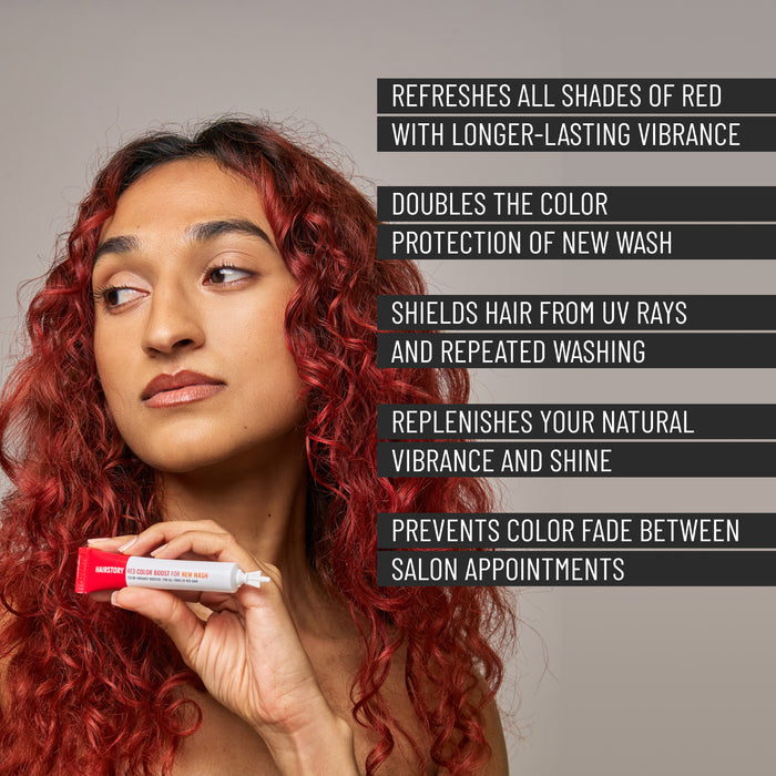 Red Enhancing Color Boost Starter Set with New Wash Rich