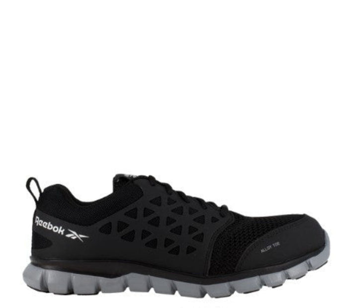 Reebok Work Men's Sublite Cushion EH Alloy Toe Work Shoe Work Shoes Reebok Work Black 10 4E
