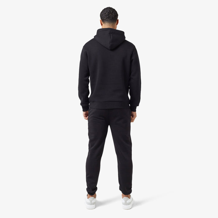 Relaxed Fit Cuffed Jogger | Black