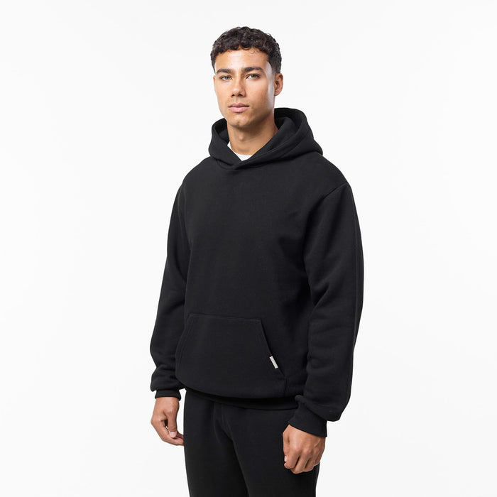 Relaxed Fit Hoodie | Black
