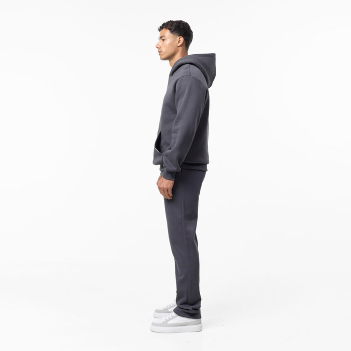 Relaxed Fit Hoodie | Dark Grey