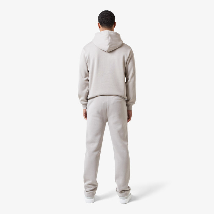 Mens relaxed fit hoodie in light beige