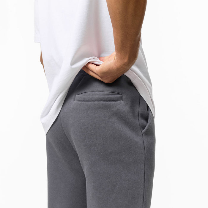 Relaxed Fit Open Hem Jogger | Dark Grey