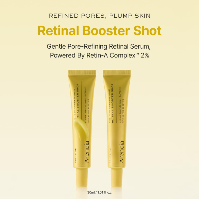 Arencia Retinal Booster Shot Nudie Glow Australia