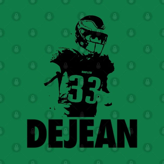 Retro Philadelphia Eagles Cooper Dejean Kelly Green T-Shirt