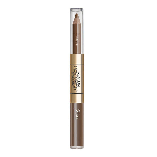 Revlon Brow Fantasy by ColorStay 105 Brunette dual-ended brow pencil and tinted gel for natural longwear brows Blush Fiji