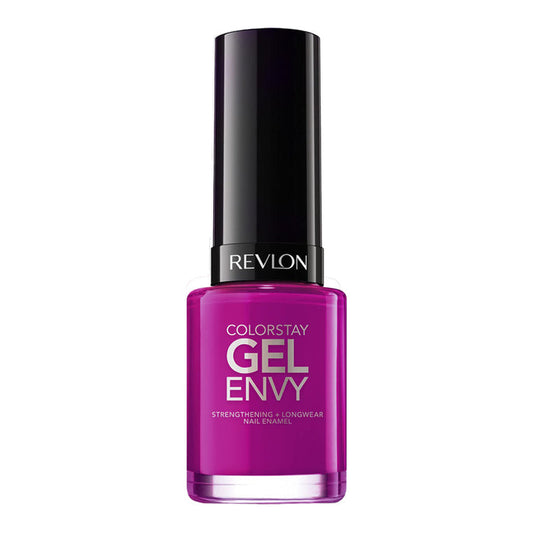 Revlon ColorStay Gel Envy 405 BERRY TREASURE - Longwear nail polish with glossy shine and chip-resistant, salon-quality finish