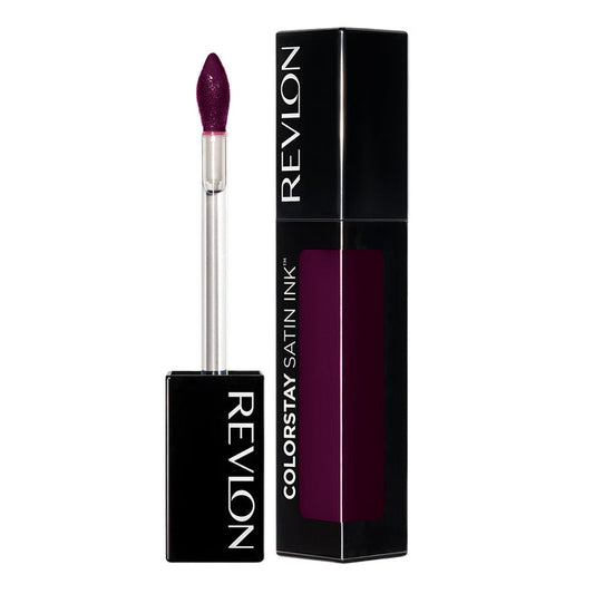 Revlon ColorStay Satin Ink Crown Jewels in ROYAL AMETHYST – limited-edition liquid lipstick with 16HR wear and satin finish