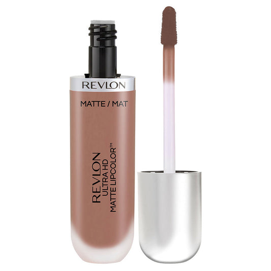 Revlon Matte Lipcolor 645 HD FOREVER – soft matte lipstick with bold colour, whipped texture and longwear comfort