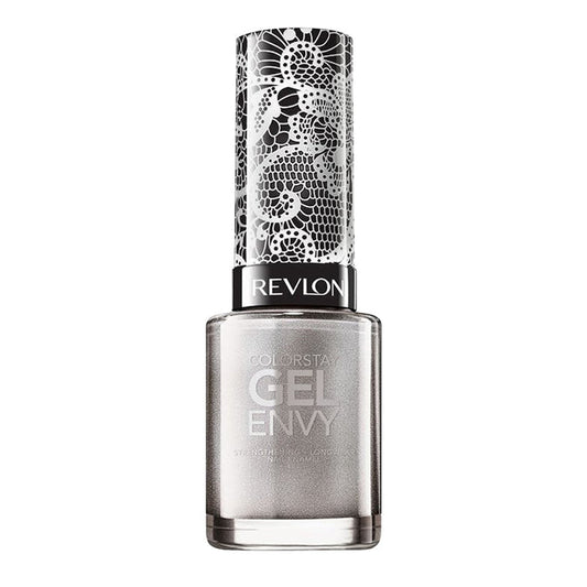 Revlon X Ashley Graham Gel Envy 810 SILKY NEGLIGEE - Longwear nail polish with glossy shine and chip-resistant, salon-quality finish