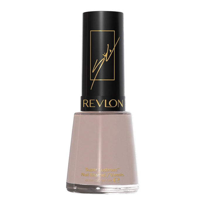 Revlon X Sofia Carson Nail Enamel 861 Obsessed – bold berry gloss polish with Vitamin E, chip resistance, and angled brush