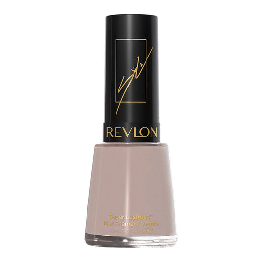 Revlon X Sofia Carson Nail Enamel 861 Obsessed – bold berry gloss polish with Vitamin E, chip resistance, and angled brush