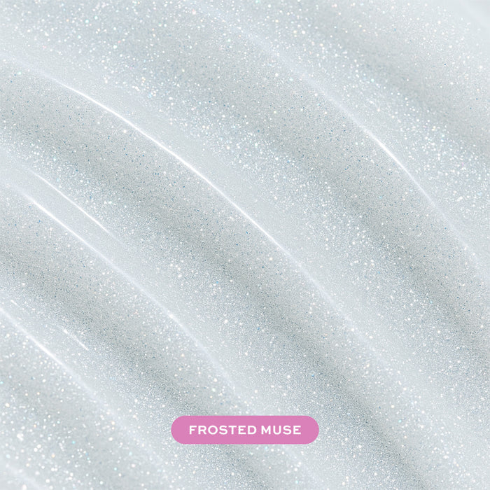 Revolution Metallic Muse Shimmer Bomb Lip Gloss Frosted Muse