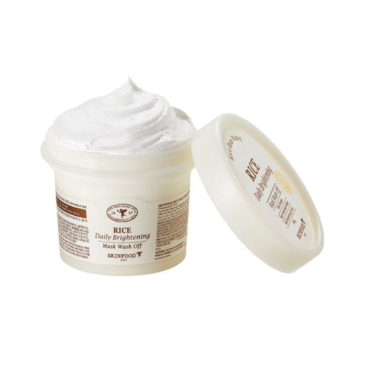 Skinfood Rice Daily Brightening Mask Wash Off Nudie Glow Australia