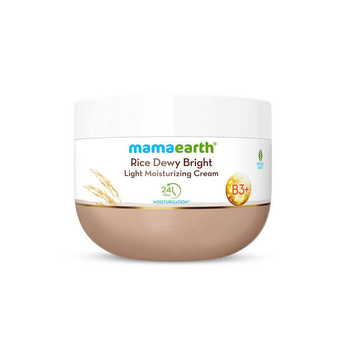 Rice Dewy Bright Moisturizer with Rice Water & Niacinamide for Glass Skin Glow - 200 g