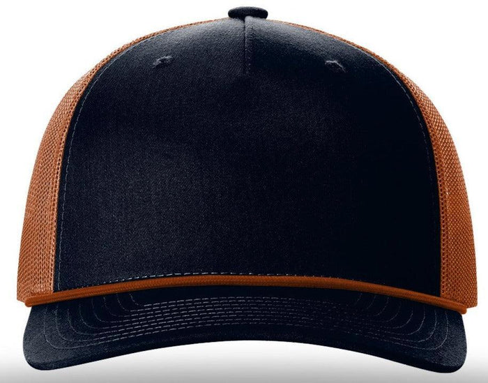 Split Navy/Dark Orange w/Dark Orange Rope / OSFA