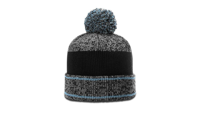 no-logo Richardson Heather Beanie W/ Cuff & Pom-Richardson-Thread Logic