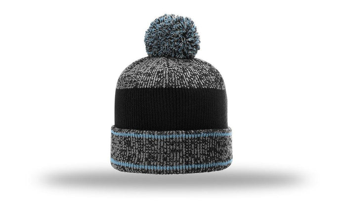no-logo Richardson Heather Beanie W/ Cuff & Pom-Richardson-Thread Logic