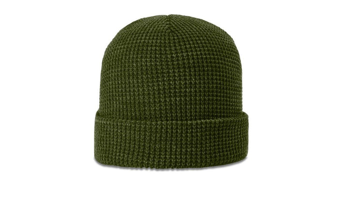 no-logo Richardson Waffle Knit Beanie W/ Cuff-Richardson-Thread Logic
