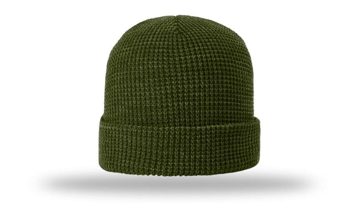 no-logo Richardson Waffle Knit Beanie W/ Cuff-Richardson-Thread Logic