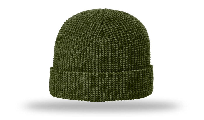 no-logo Richardson Waffle Knit Beanie W/ Cuff-Richardson-Thread Logic