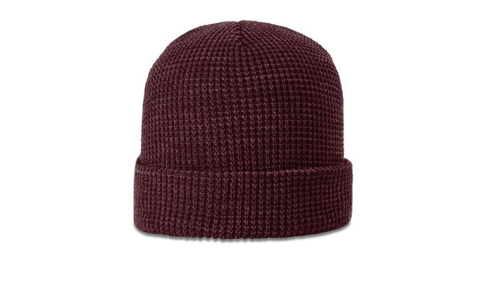 no-logo Richardson Waffle Knit Beanie W/ Cuff-Richardson-Thread Logic