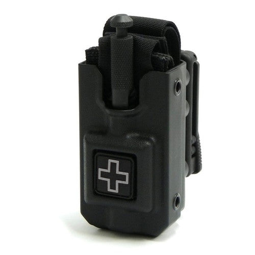 RIGID SOFTT-W Tourniquet Case, black with gray cross. tourniquet not included