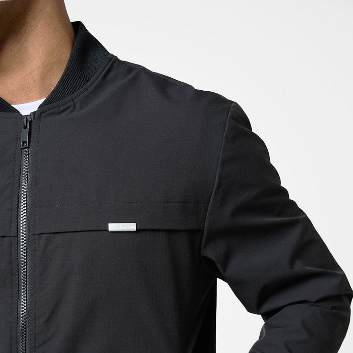 Ripstop Bomber Jacket | Black