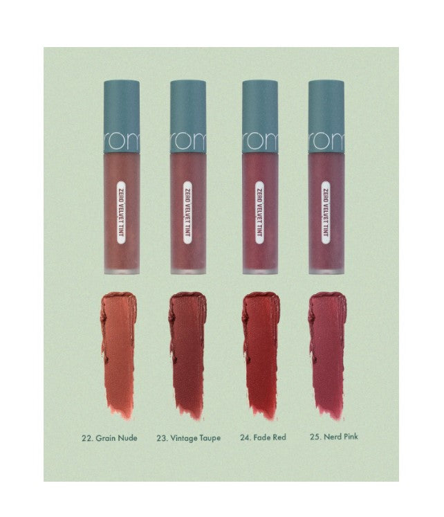 Rom & nd Zero Velvet Tint 17 Toasty Nude