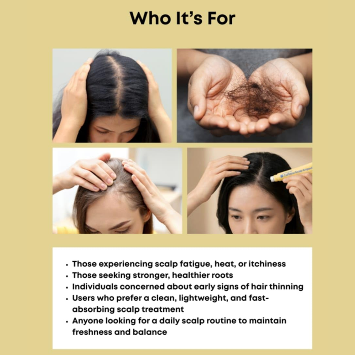 Nine Less Root-Biome™ Caffeine Scalp Ampoule Nudie Glow Australia