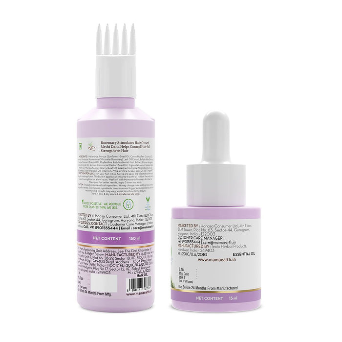 Rosemary Hair Regrowth Combo - 150 ml + 15 ml