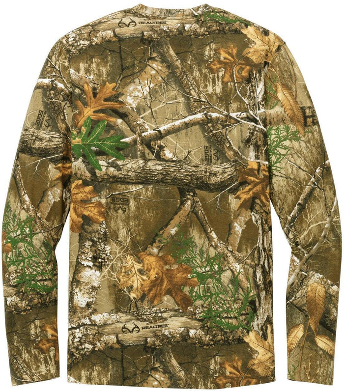 no-logo Russell Outdoors Realtree Long Sleeve Pocket Tee-New-Russell Outdoors-Thread Logic