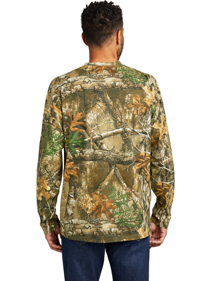 no-logo Russell Outdoors Realtree Long Sleeve Pocket Tee-New-Russell Outdoors-Thread Logic