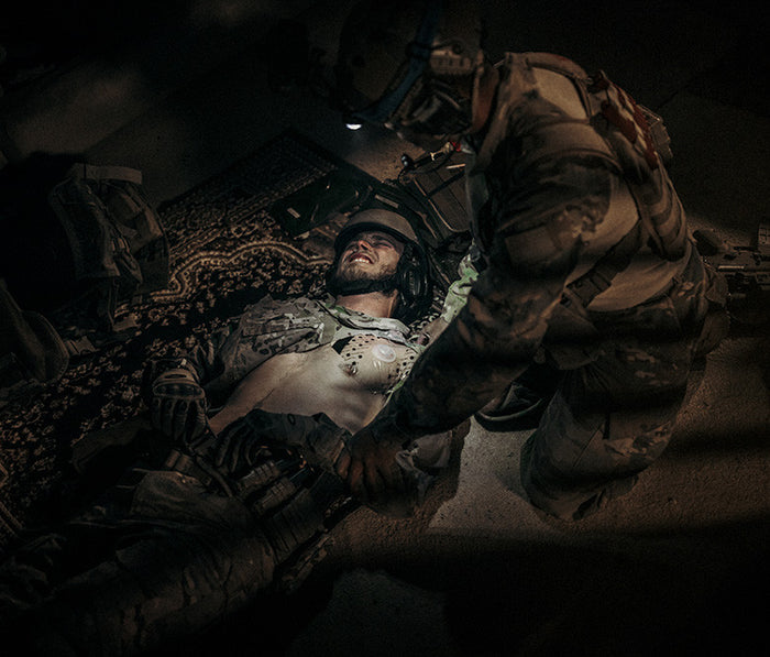 SAM® Chest Seal 2.0, in use