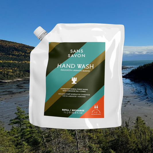 Sans Savon Hand Wash Refill Charlevoix Boreal Forest Blend