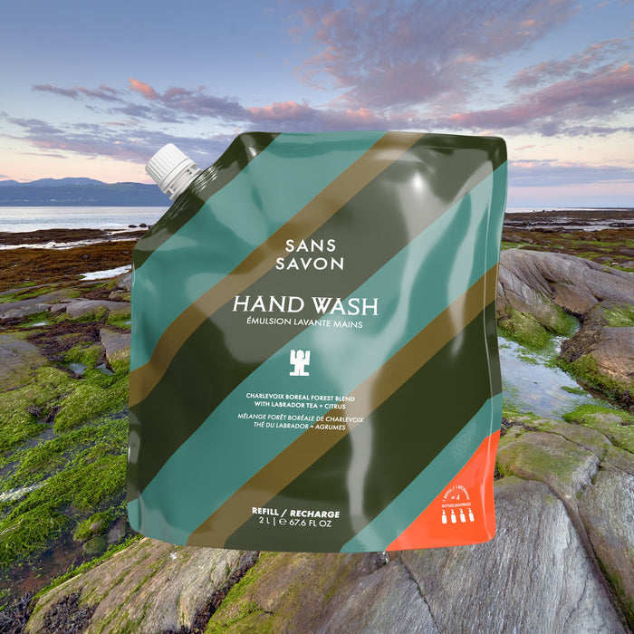 Sans Savon Hand Wash Refill Charlevoix Boreal Forest Blend