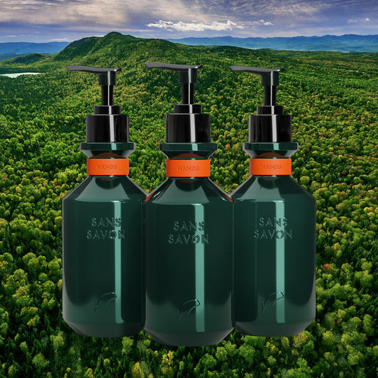 Sans Savon Hand Wash Set Charlevoix Boreal Forest Blend