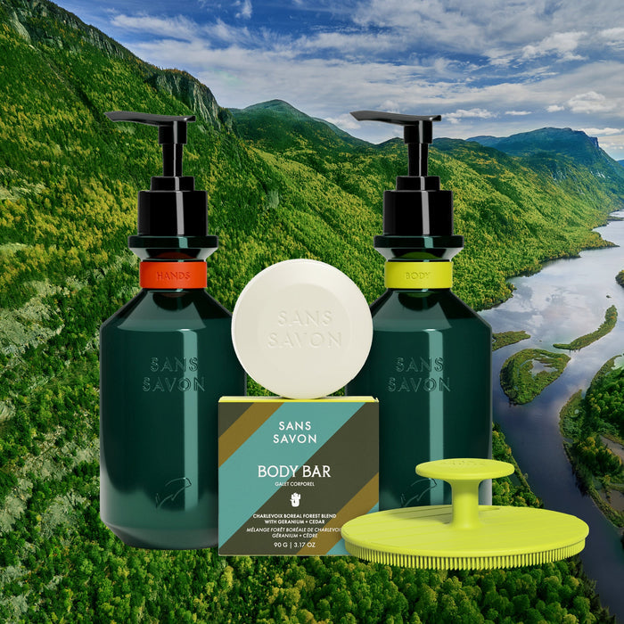 Sans Savon Starter Set Charlevoix Boreal Forest Blend