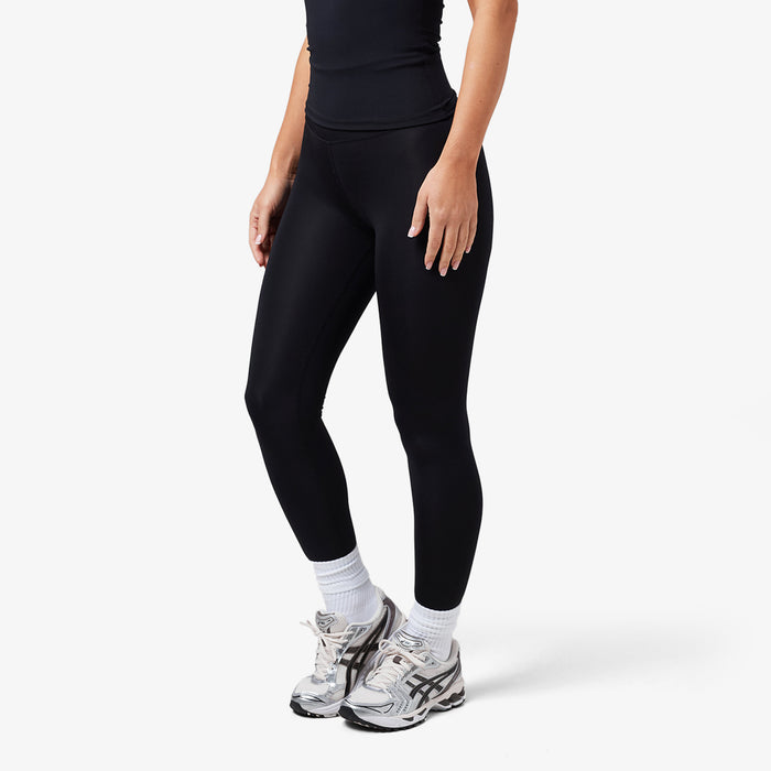 Women's  Black Second Skin Legging  Closure London  Front View