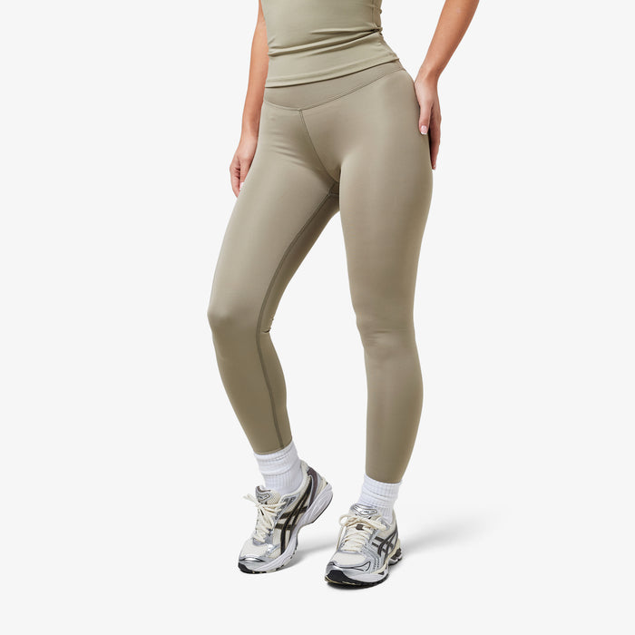 Women's  Olive Second Skin Legging  Closure London  Front View