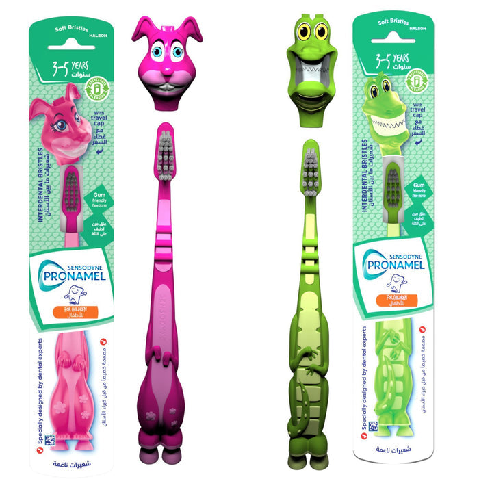 Sensodyne Pronamel Kids Bunny Toothbrush, 3-5 Years - Makkah Pharmacy