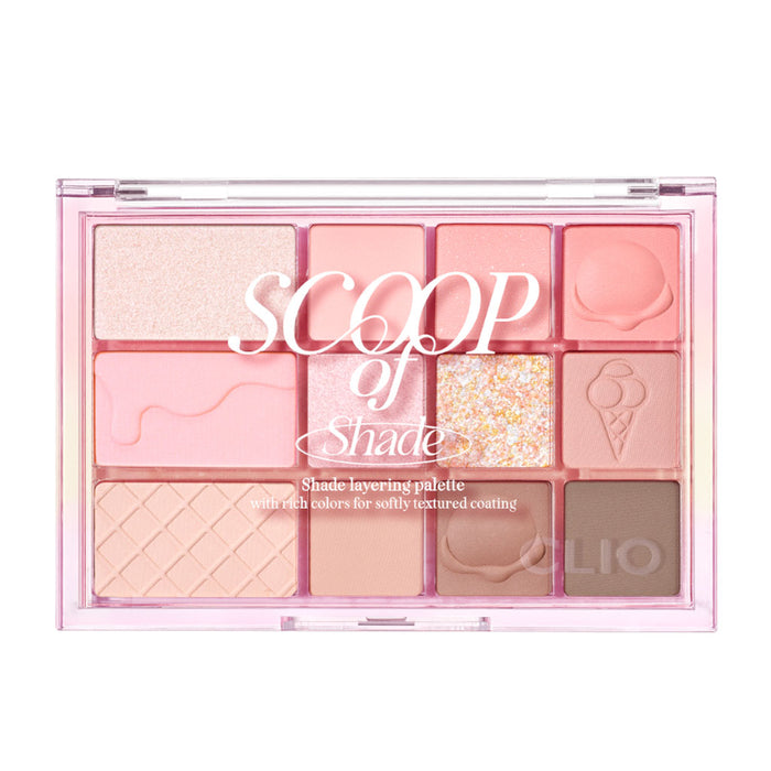 CLIO Shade & Shadow Palette #03 SCOOP OF SHADE Nudie Glow Australia