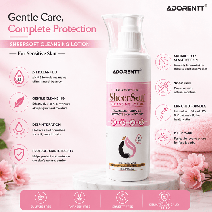 Sheersoft Cleansing Lotion - Cosmosentials